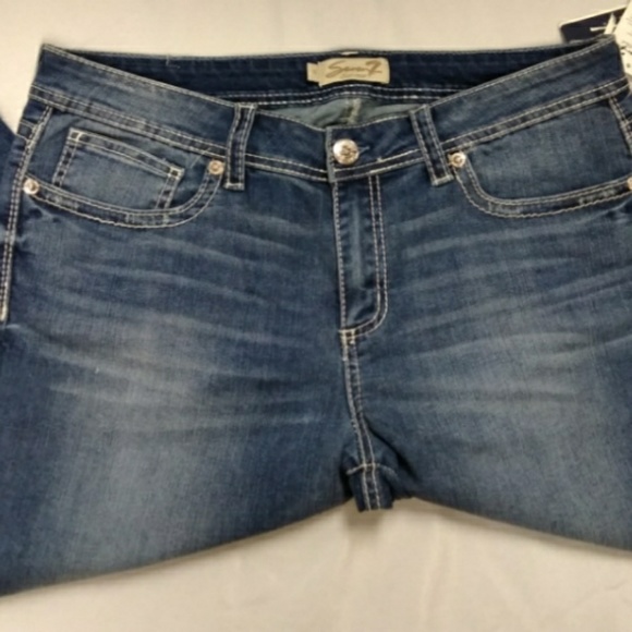 NWT Seven7 denim capris - Picture 5 of 5